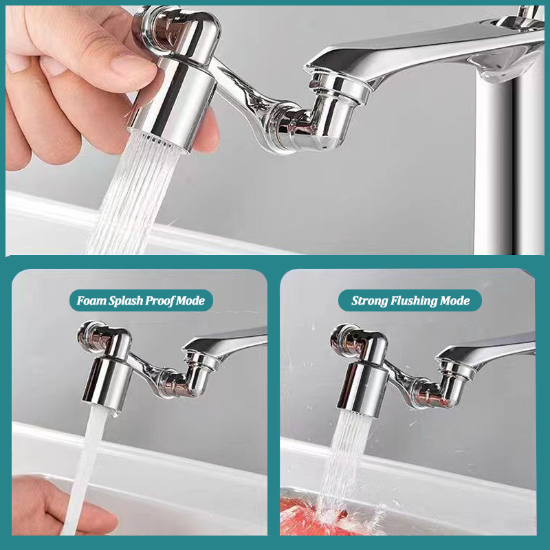 Kitchen Appliances Bundle - 1440° Scalable Metal Faucet Aerator Splash-Proof