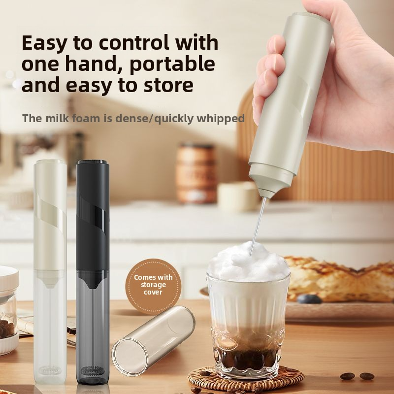 Kitchen Appliances Electronics - AA Battery Powered Electric Milk Frother,
