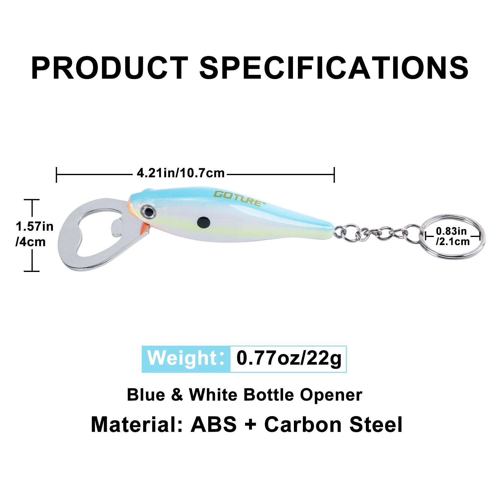 Goture 1pcs Fishing Lure Bottl - Kitchen Appliances Gift のレビューと価格