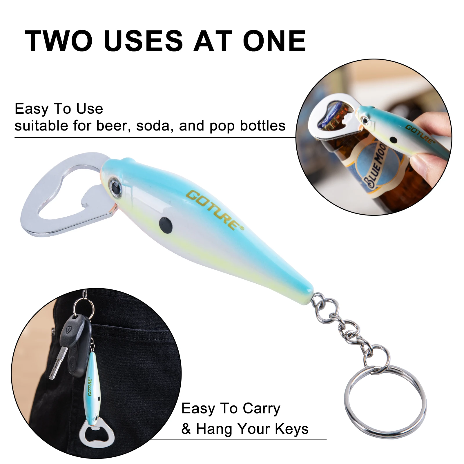 Goture 1pcs Fishing Lure Bottl - Kitchen Appliances Gift のレビューと価格