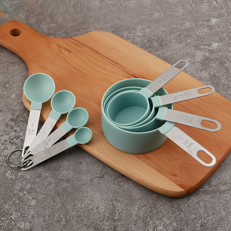 8PCS Measuring Cups Spoons Set - Kitchen Appliances Gift のレビューと価格