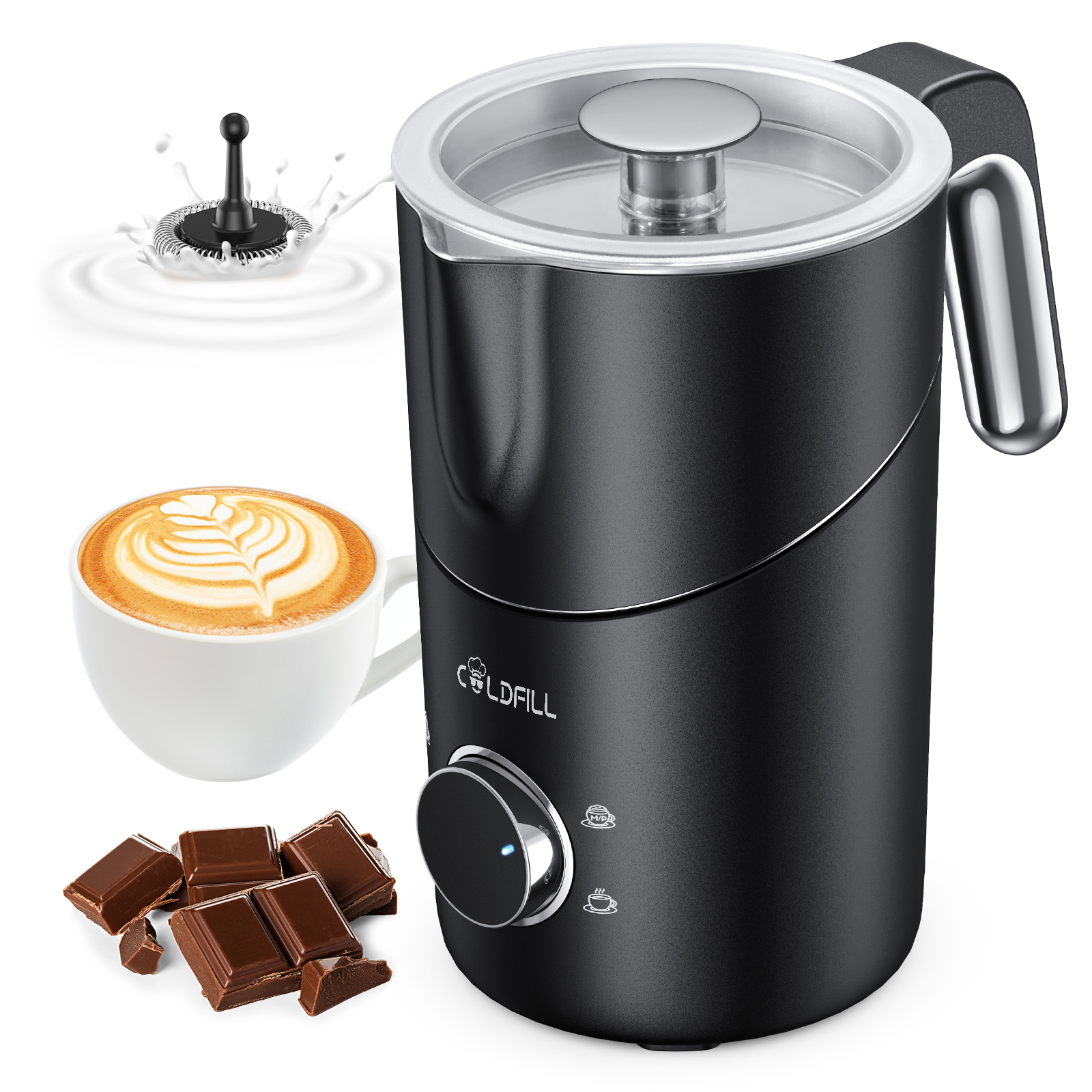 Electric Milk Frother For Coff - Milk Frother Automatic のレビューと価格