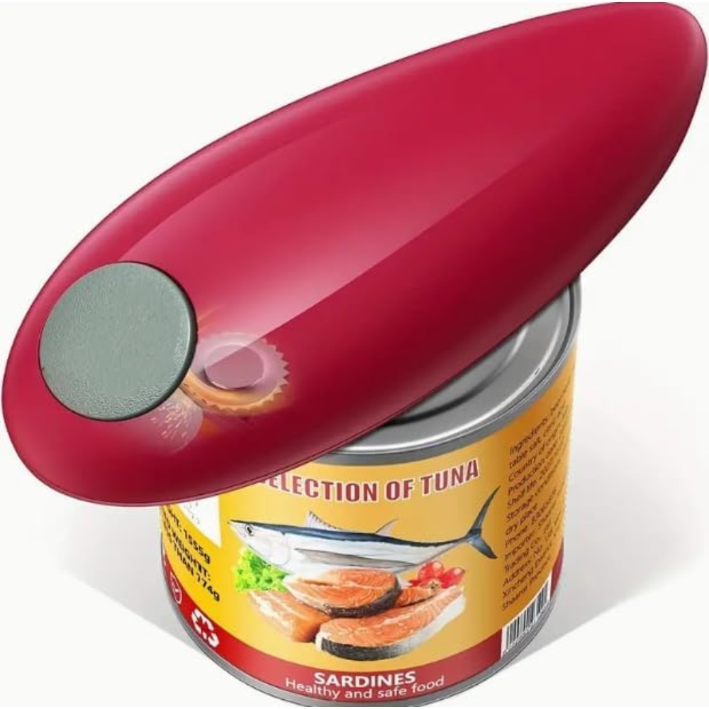 1pc Red Electric Can Opener Bo - Wine Opener Electric のレビューと価格
