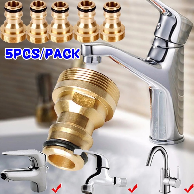 1/ 5PCS Universal Brass Tap Ki - Kitchen Appliances Electronics のレビューと価格