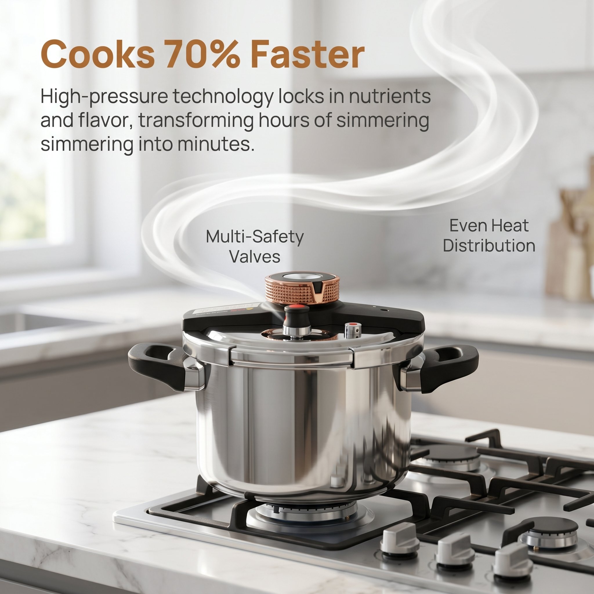 304 Stainless Steel Knob Press - Instant Pot Pressure Cooker のレビューと価格