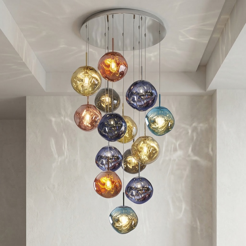 Nordic LED Pendant Light Irreg - Kitchen Appliances In White のレビューと価格