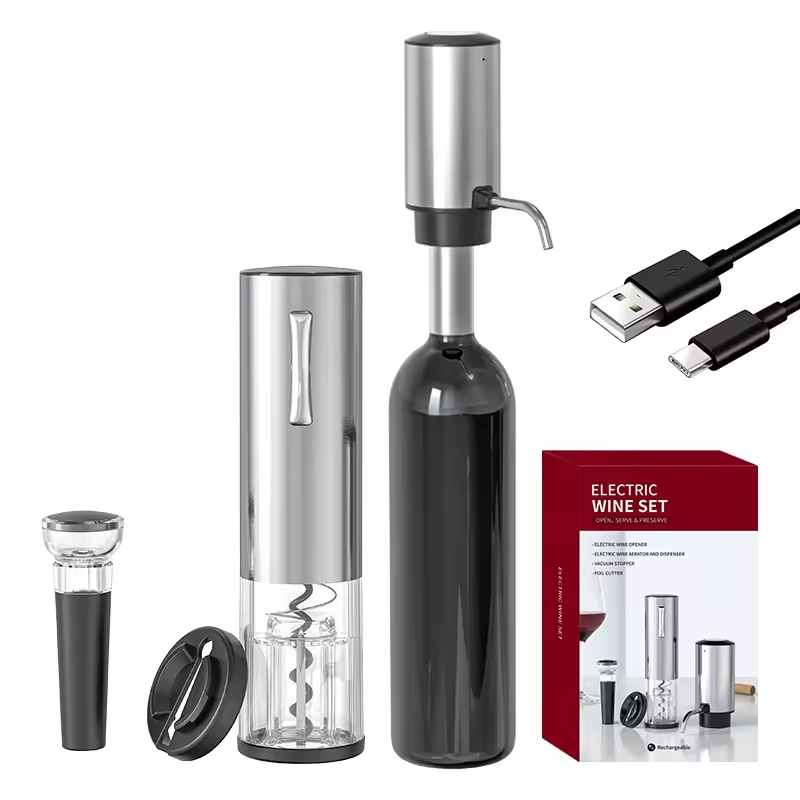 2024 New Design 4-in-1 Lithium - Wine Opener Electric のレビューと価格