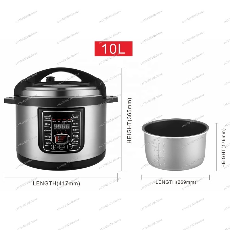 10L Stainless Steel Electric P - Instant Pot Pressure Cooker のレビューと価格