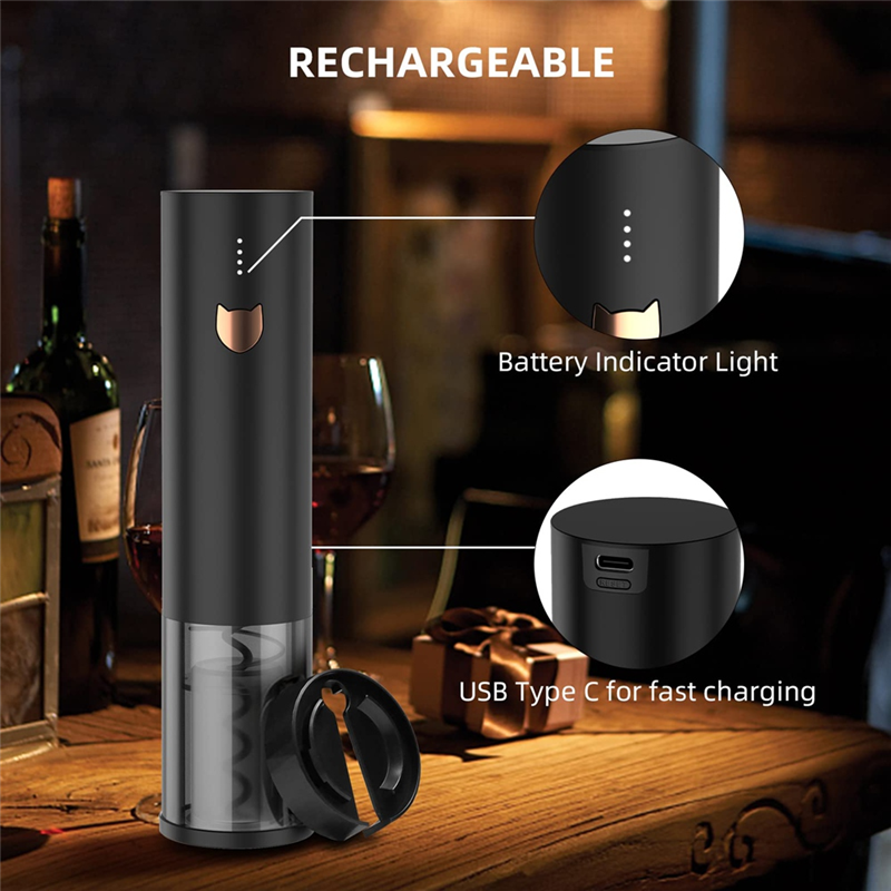 【FUXQ】Electric Cordless Wine O - Wine Opener Electric のレビューと価格