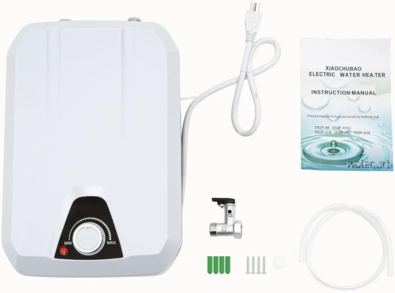 110V 1500W Instant Mini Hot Wa - Kitchen Appliances In White のレビューと価格