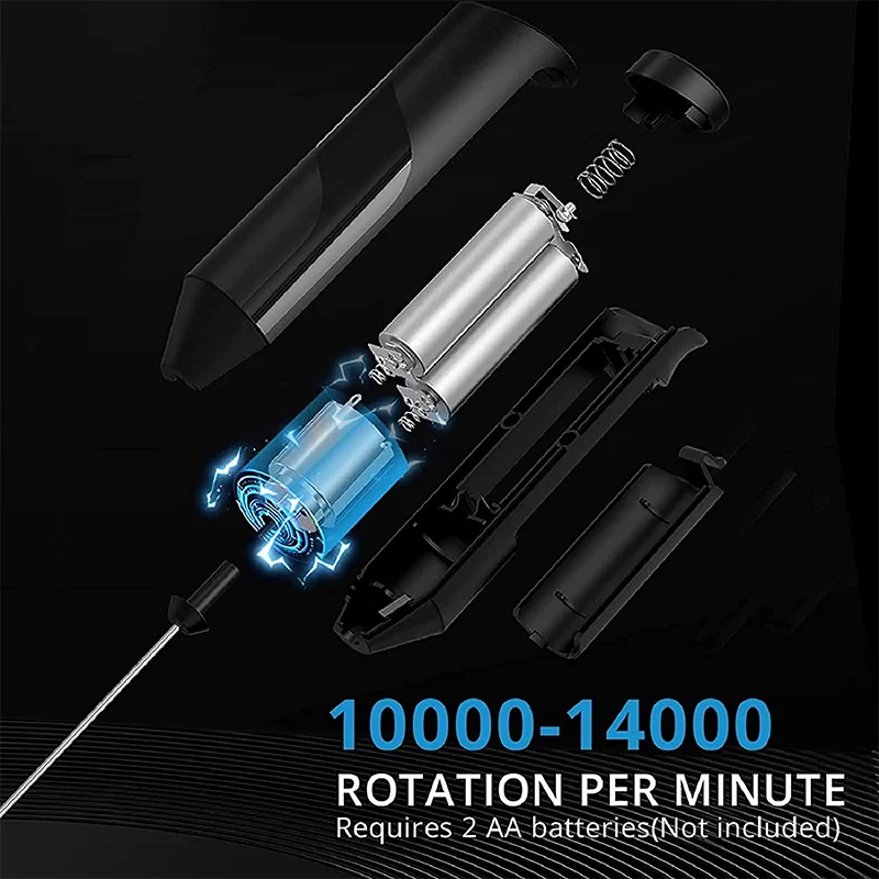Mini Electric Milk Foamer Blen - Kitchen Appliances Electronics のレビューと価格
