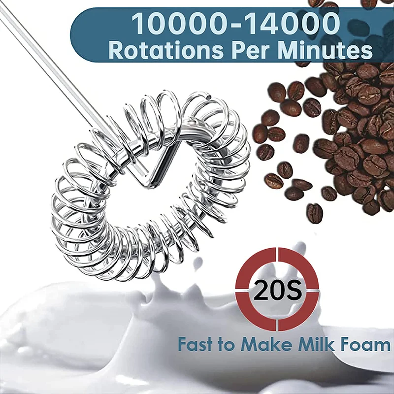 Mini Electric Milk Foamer Blen - Kitchen Appliances Electronics のレビューと価格