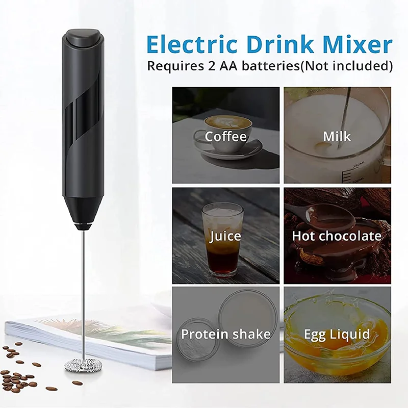 Mini Electric Milk Foamer Blen - Kitchen Appliances Electronics のレビューと価格