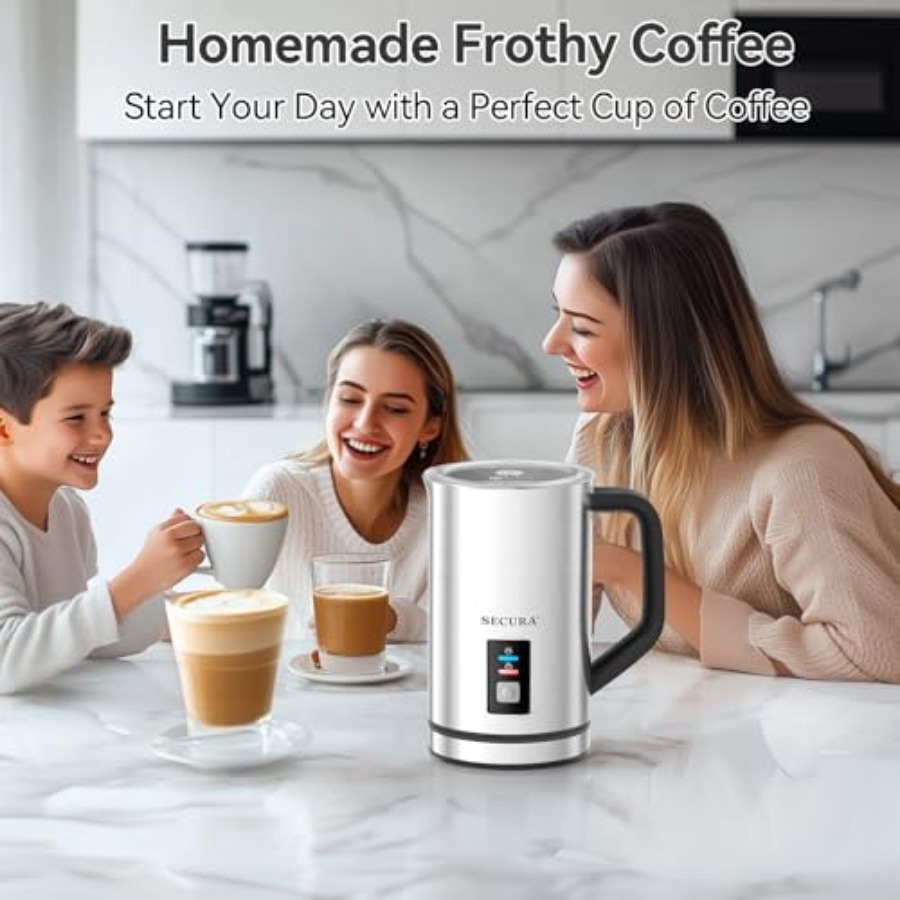 Milk Frother Electric Milk Ste - Milk Frother Automatic のレビューと価格