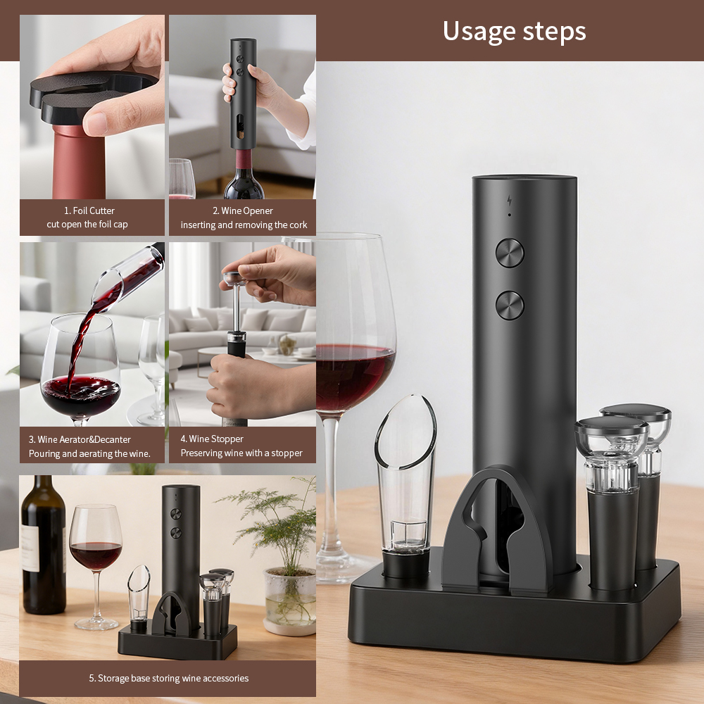 Electric Wine Bottle Opener Se - Wine Opener Electric のレビューと価格