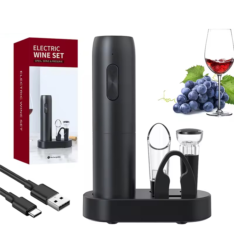 4-in-1 Electric Bottle Wine Op - Wine Opener Electric のレビューと価格