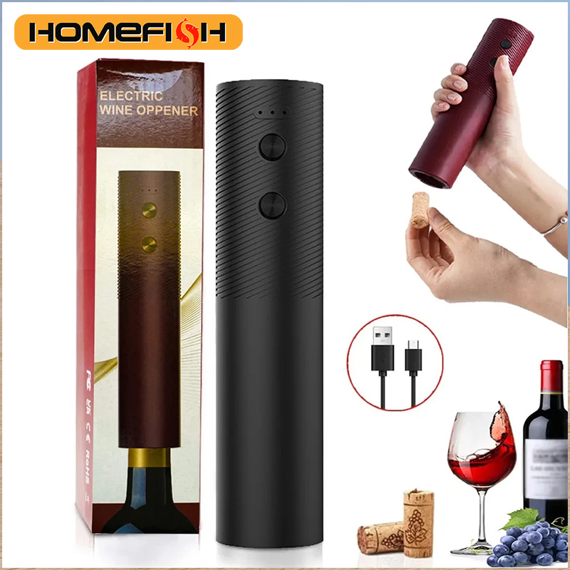 HOMEFISH Electric Wine Bottle  - Wine Opener Electric のレビューと価格