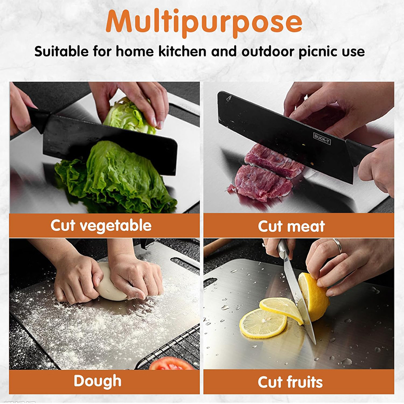 1pc Stainless Steel Cutting Bo - Kitchen Appliances Gift のレビューと価格