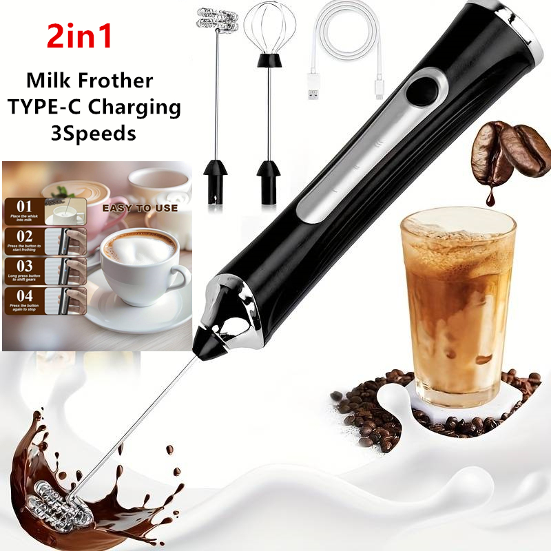 Wireless Electric Milk Frother - Milk Frother Automatic のレビューと価格