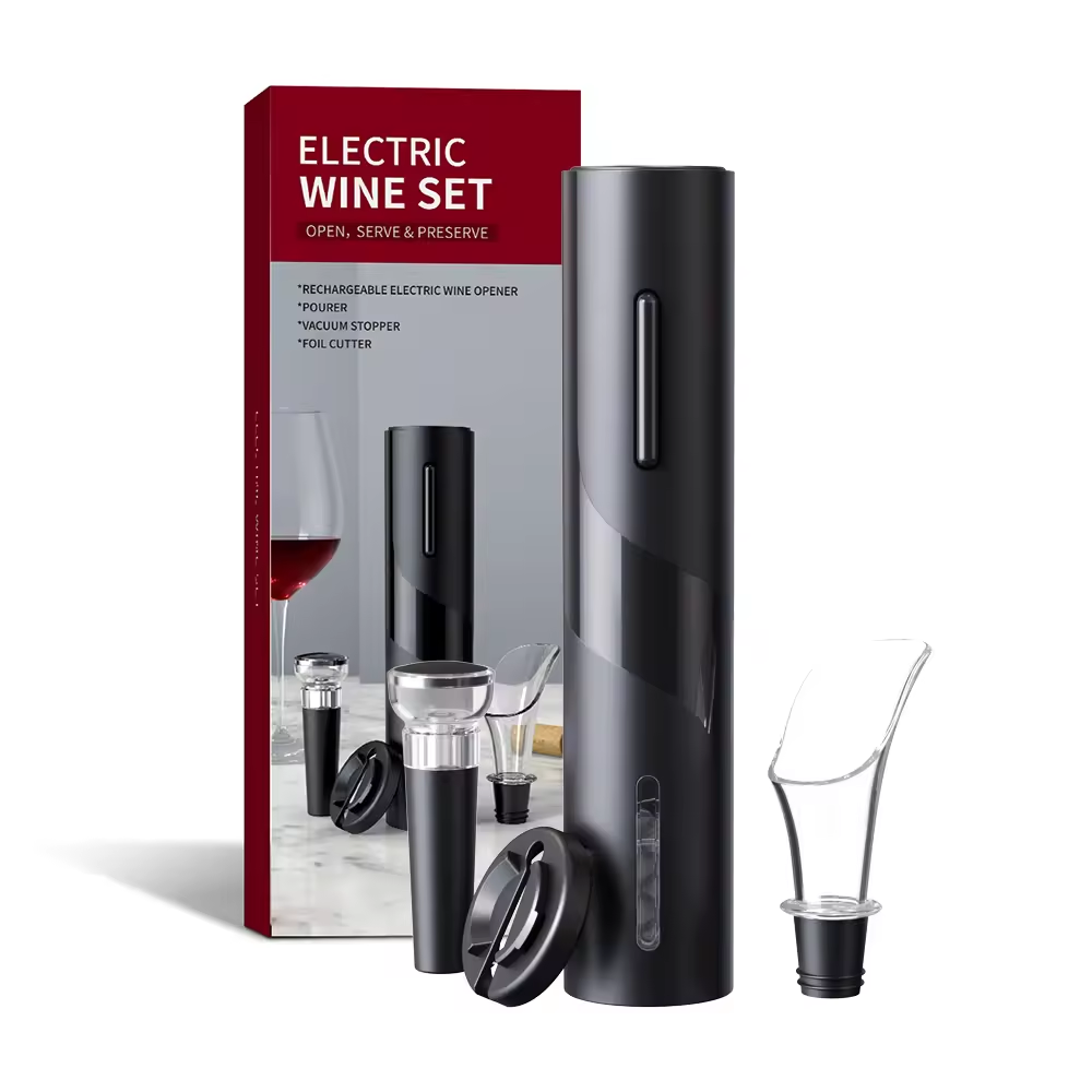 Electric Wine Opener Set House - Wine Opener Electric のレビューと価格