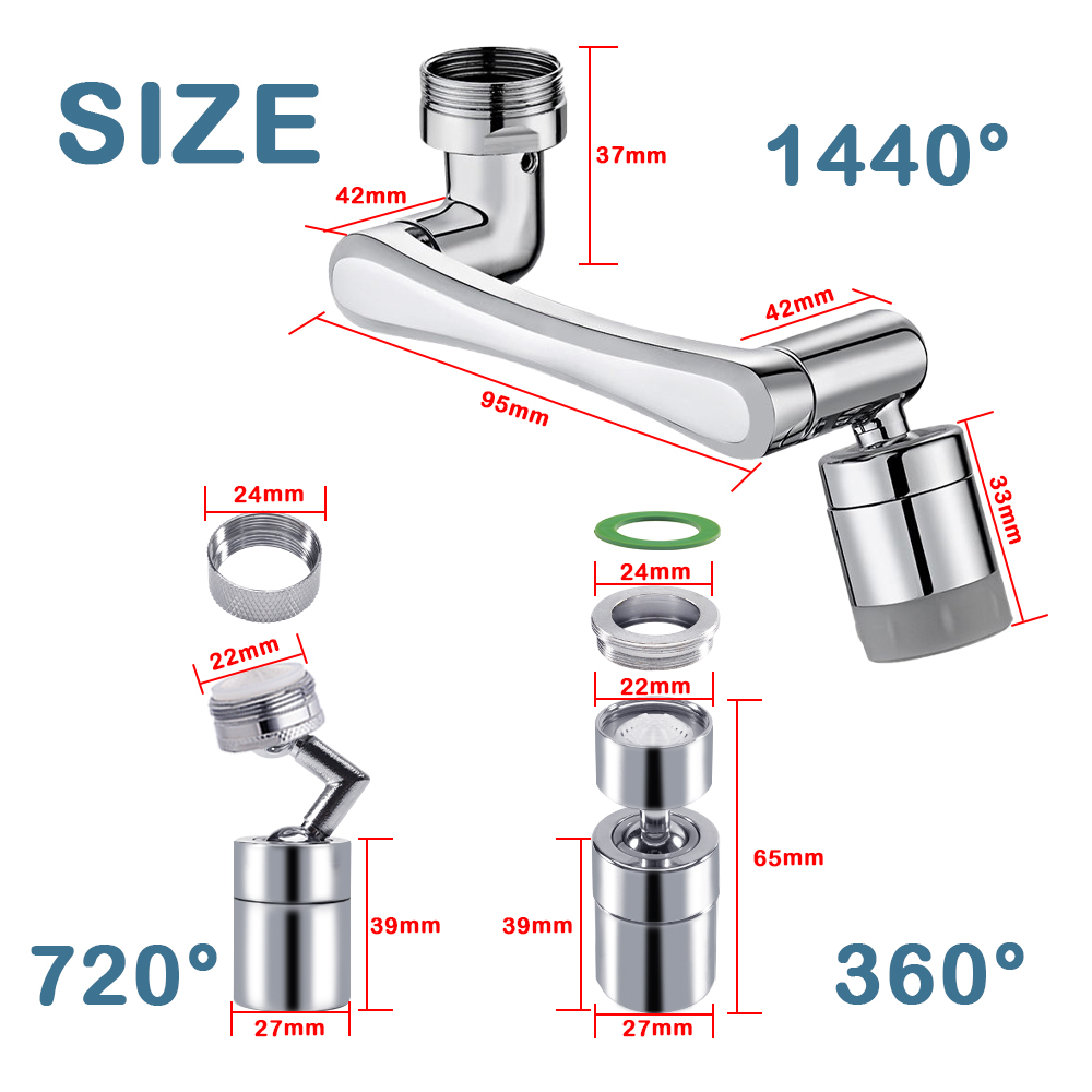 Metal 1440° Water Tap Nozzle K - Kitchen Appliances Bundle のレビューと価格