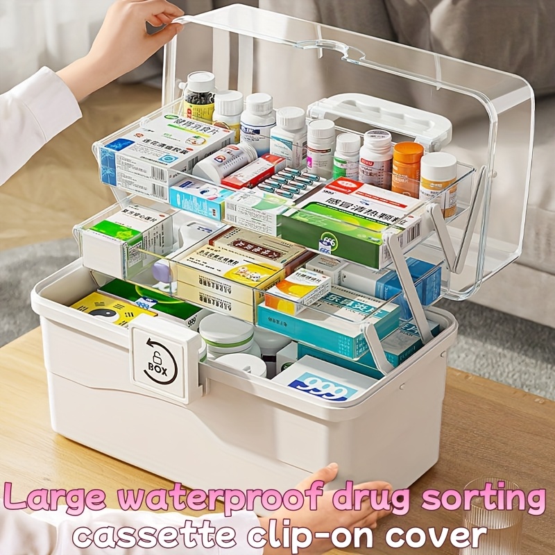 Large White Medicine Organizer - Kitchen Appliances In White のレビューと価格