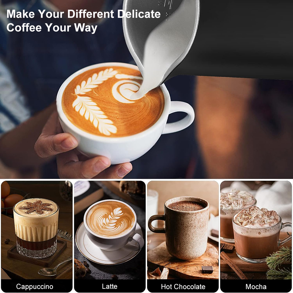 Electric Milk Frother Automati - Milk Frother Automatic のレビューと価格