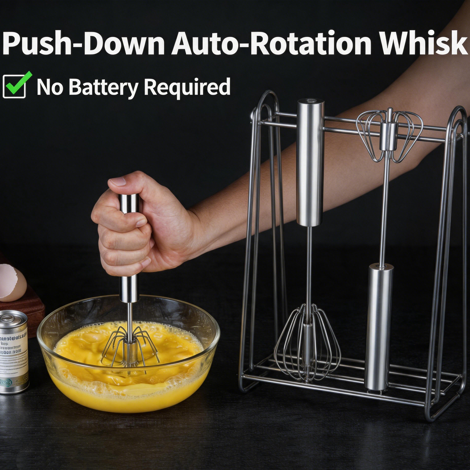 Stainless Steel Egg Beater Dur - Kitchen Appliances Electronics のレビューと価格