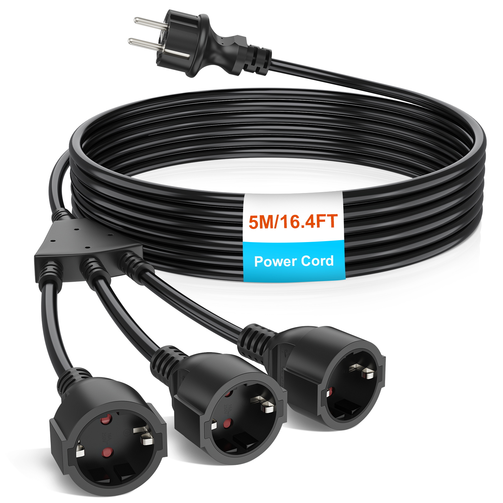 Eu pull ring plug extension co - Kitchen Appliances Extension Cord のレビューと価格